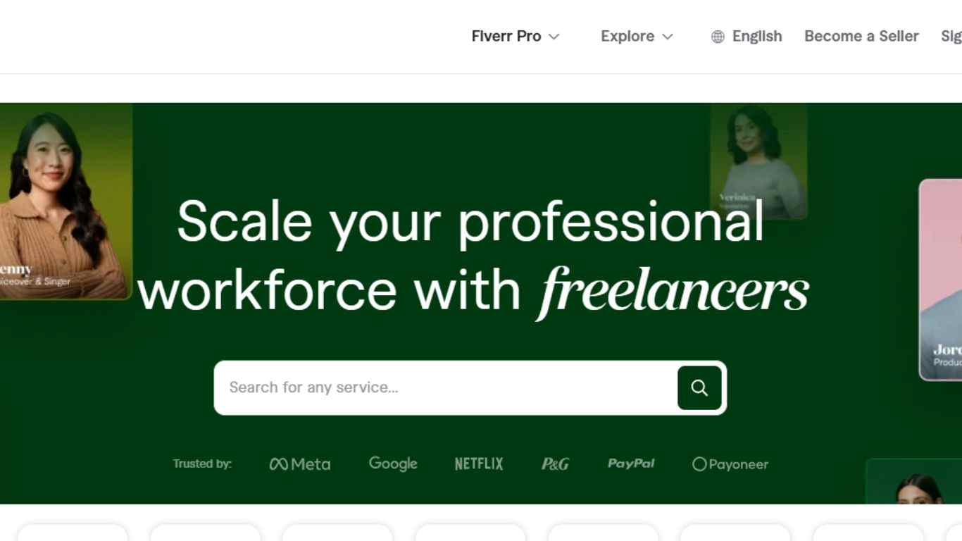 Freelancing websites list fiverr