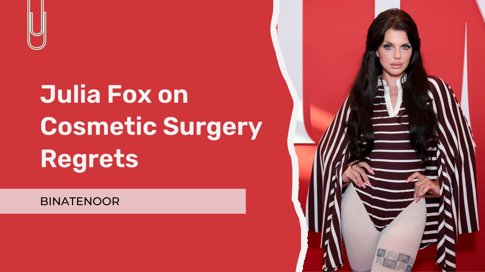 Julia Fox on Cosmetic Surgery Regrets